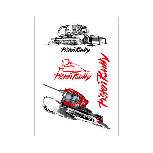 image-alt-PistenBully Aufkleber-Karte